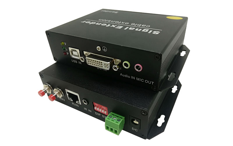 DVO-3DASH DVI/HDMI&音频&RS232无压缩光纤传输10KM