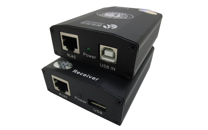 朗恒USB-2803A延长3个USB2.0接口60米，AUDIO功能可选择