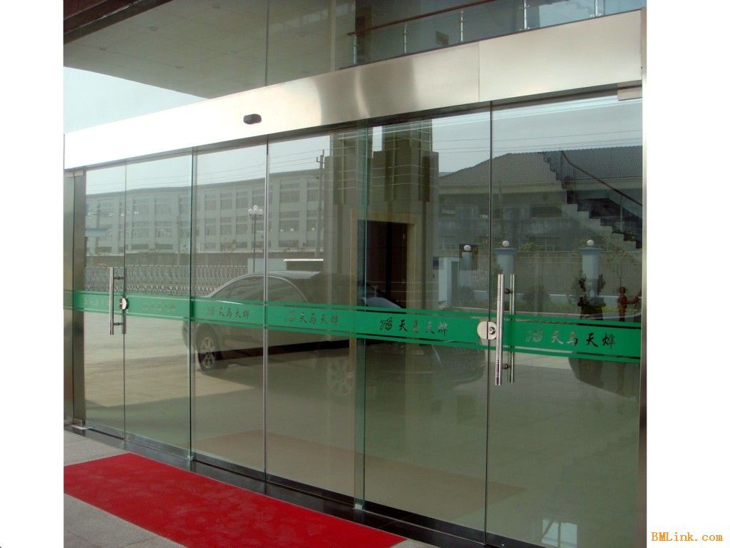 红桥区安装定制电动感应门商城玻璃门制作厂家