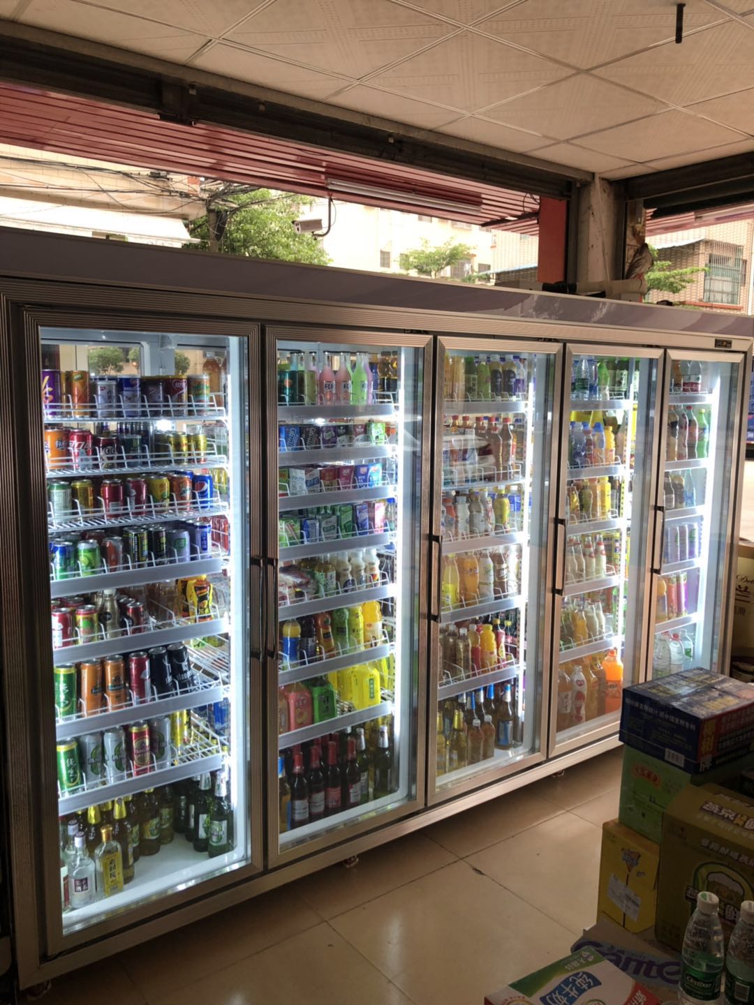 超市饮料柜，食品冷冻柜