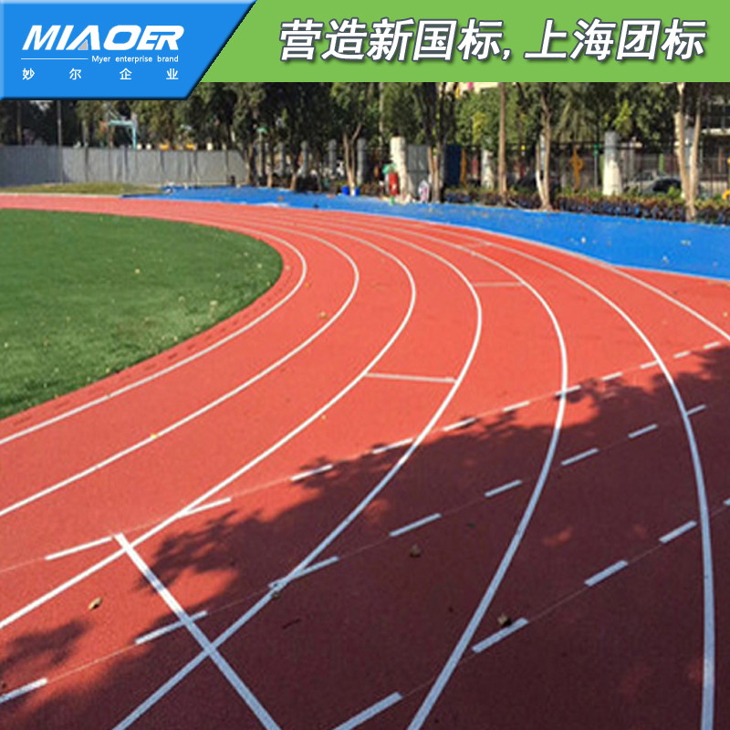 上海运动球场塑胶跑道tpv跑道材料专业施工企业