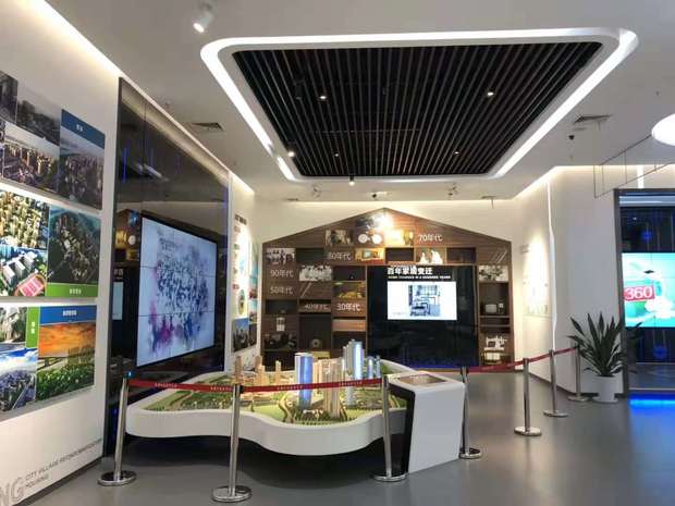 数字化企业展厅装修 高科技国企产品馆平面设计公司
