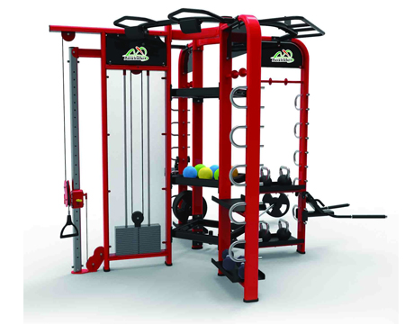 奥信德AXD-360XC健身房商用大型多功能综合团体力量组合训练器