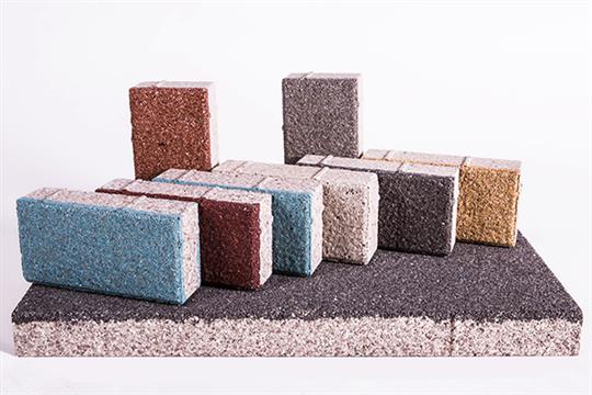黑龙江环保透水砖生产厂家 彩色环保透水砖 价格低 美观 耐磨 不褪色