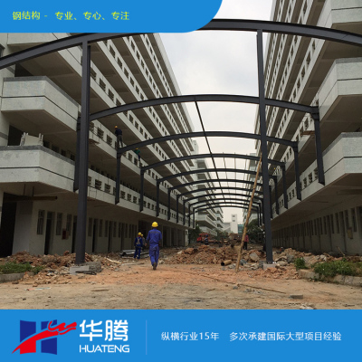 深圳可做钢结构雨棚价格如何_华腾钢结构