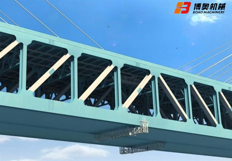 广州桁架桥检车制造方案 桥底检查小车