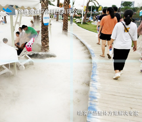 南京喷雾降温设备厂家，人造雾降温系统设计