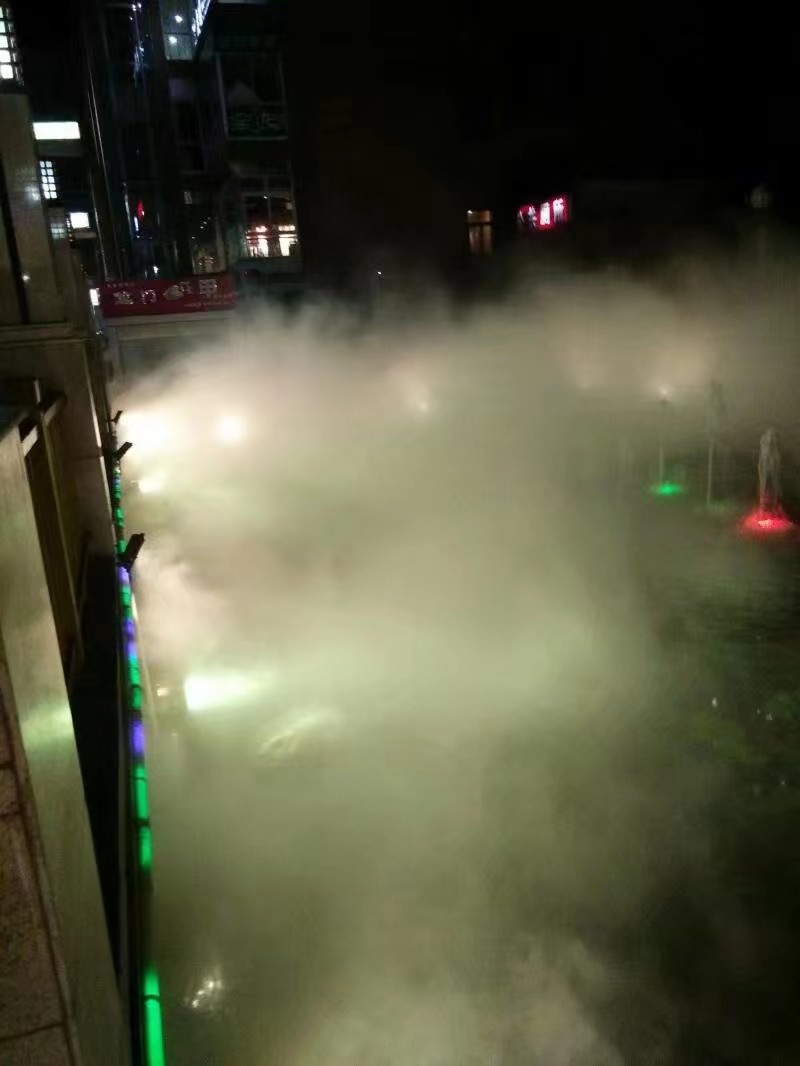 青岛雾森喷雾系统 人造雾设备 正雄科技供应