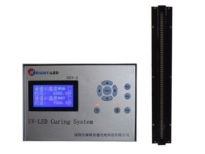 深圳 UV LED固化机 330*10线光源照射机