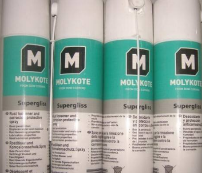 正品道康宁摩力克MOLYKOTE Supergliss渗透松锈防腐蚀润滑剂400ML