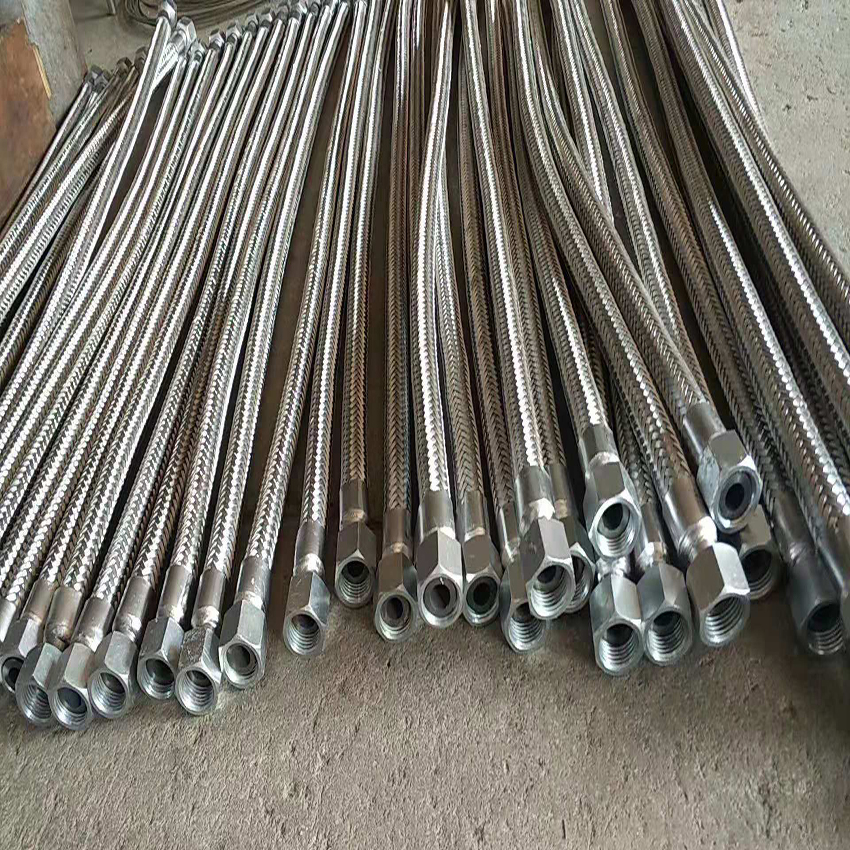 化工厂**304不锈钢金属软管 法兰式金属软管软连接