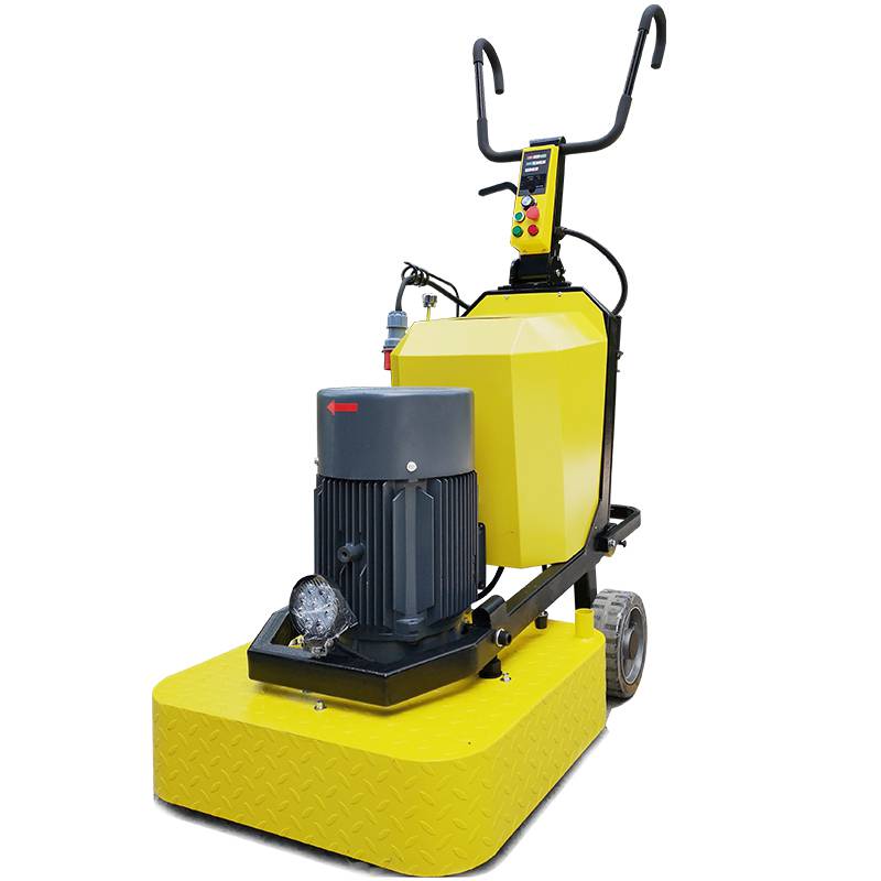 硬化剂地坪研磨抛光晶面机 可以链接吸尘器的研磨机 金刚石十二磨头可调速打磨机
