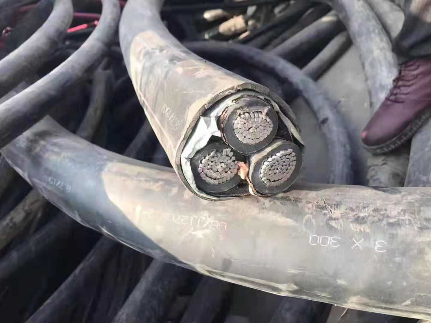 葫芦岛高压电缆回收高价回收-品质**