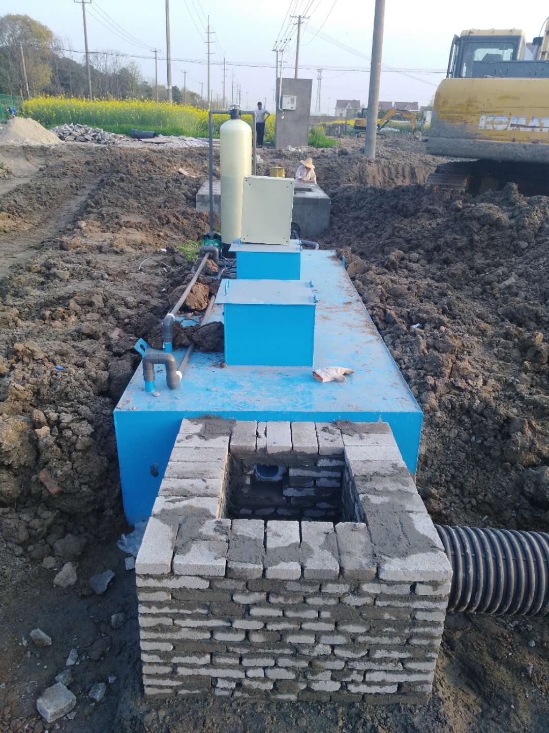 大连地埋式污水处理设备 MBR污水处理设备