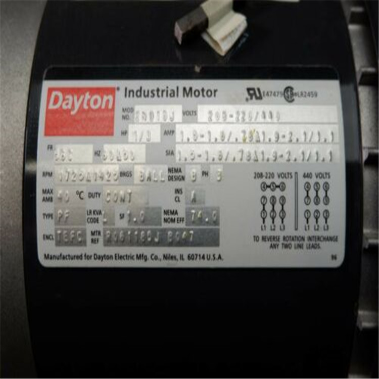 DAYTON	1LPW8 有刷电动机 优惠供应