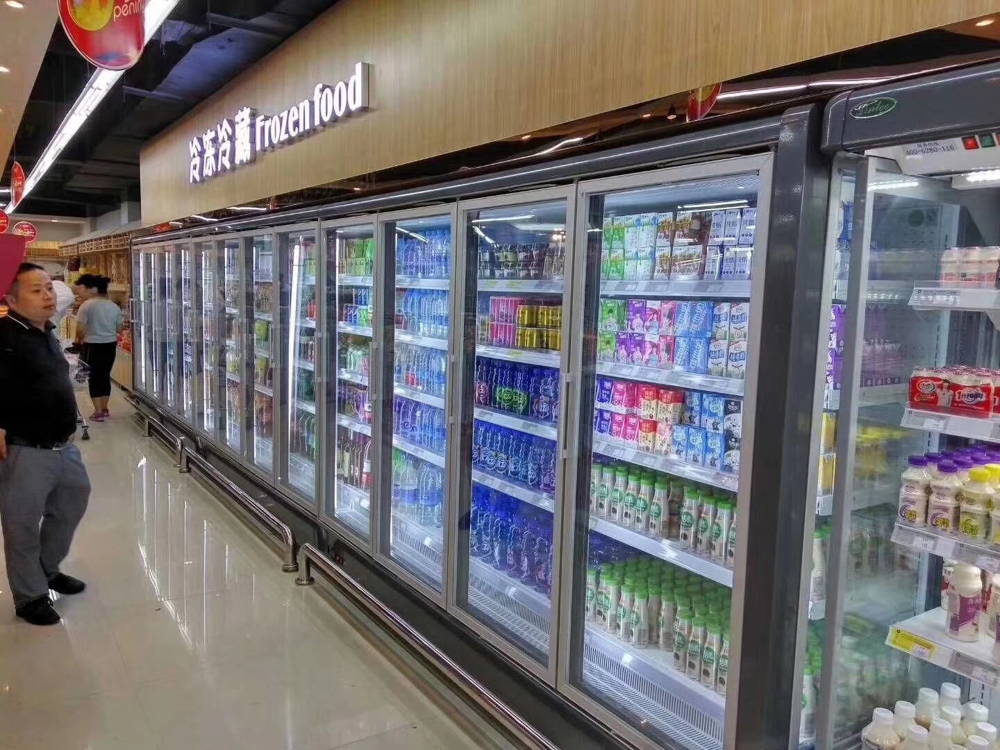 郑州哪里有卖超市饮料柜的厂家饮料柜价格