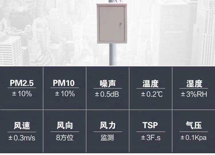 武漢揚塵監測設備廠家-PM2.5揚塵監測系統