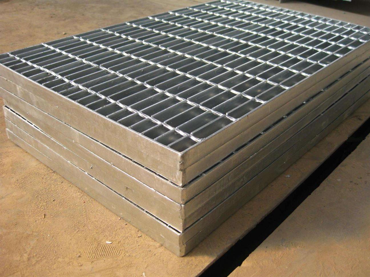 广州钢格板生产 防滑楼梯钢格板