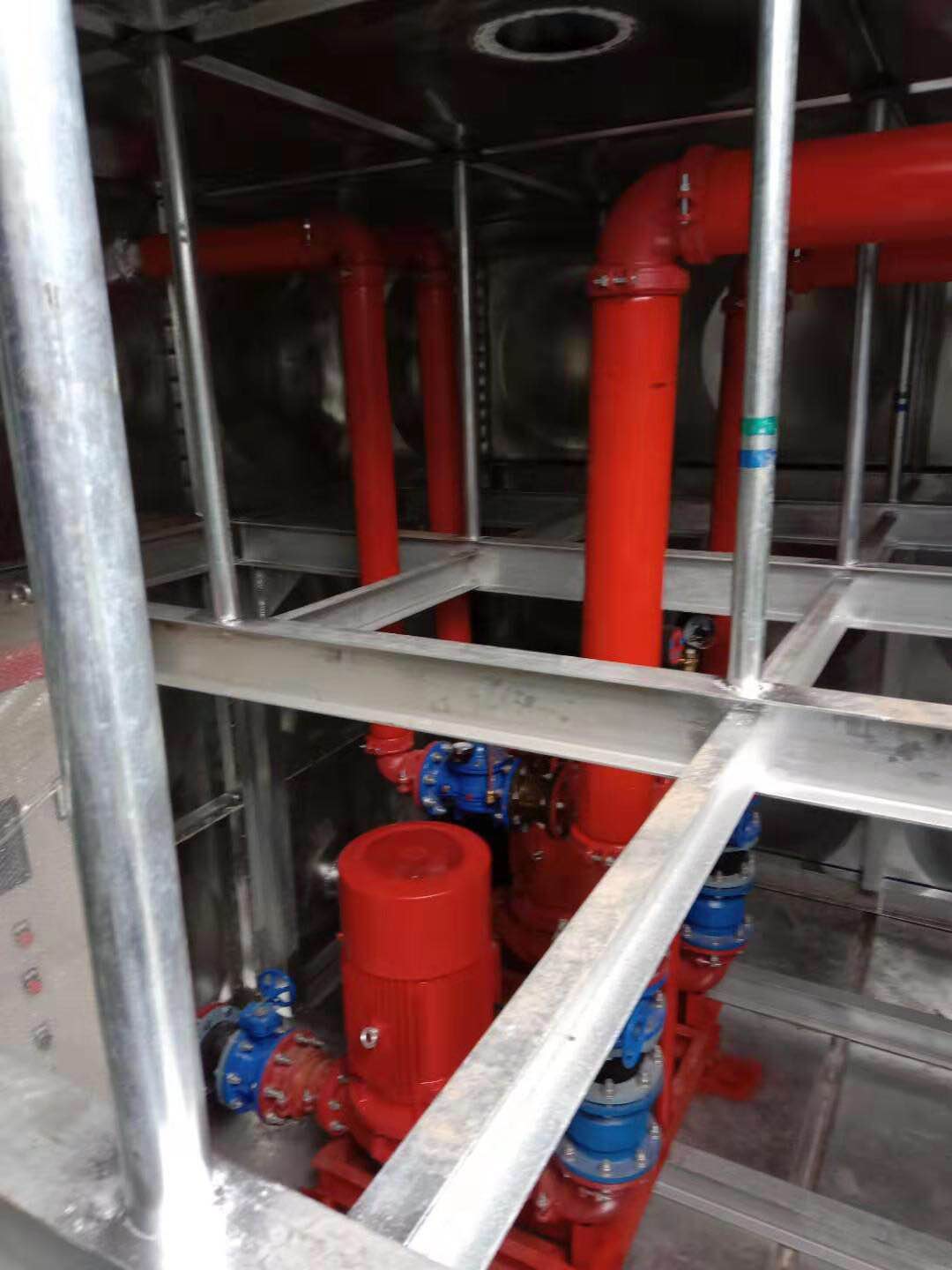 海东箱泵一体化 无底板地埋地上一体化消防泵站
