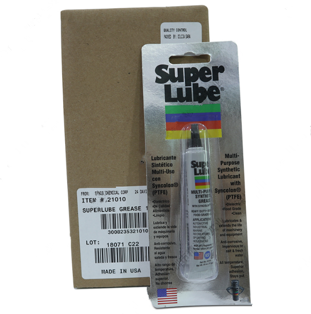 美国舒泊润SUPER LUBE 21010多功能食品级合成PTFE精密高温润滑脂