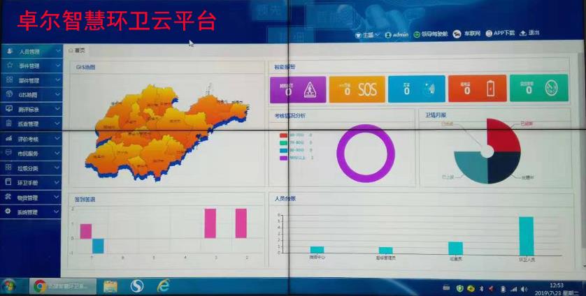 卓尔智慧环卫大数据云平台解决方案之人员管理