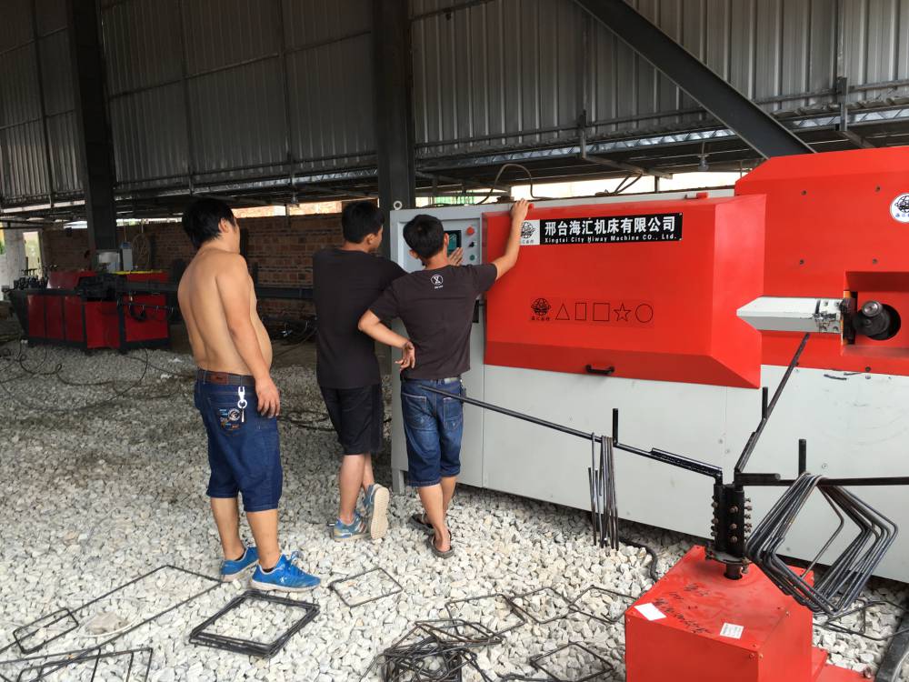 中国制造全自动钢筋弯箍机厂家 海汇12C型