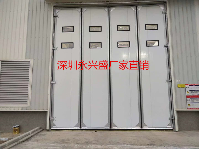 大亚湾工业折叠门，厂房**电动折叠门品质保证