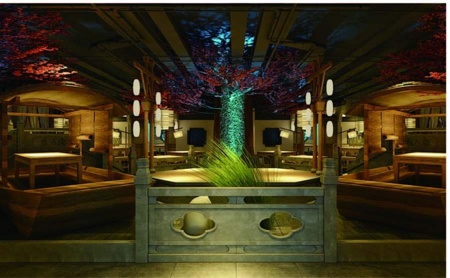山东高级餐厅空间设计找哪家 上海七原空间设计供应