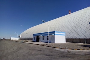 新疆乌鲁木齐气膜煤场产品租赁 有口皆碑 新疆排云环保科技供应