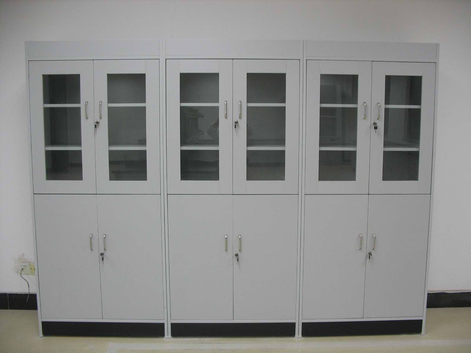 广西实验室储存柜 药品柜 铝木文件柜 宝世光实验室家具