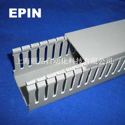 EPIN灰色密齿型PVC线槽价格