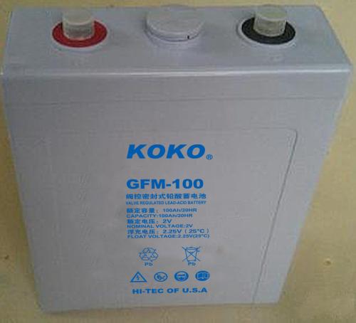 美国KOKO蓄电池6GFM50正品销售
