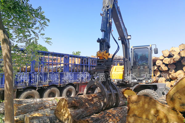 安徽全新挖掘机抓木机加工