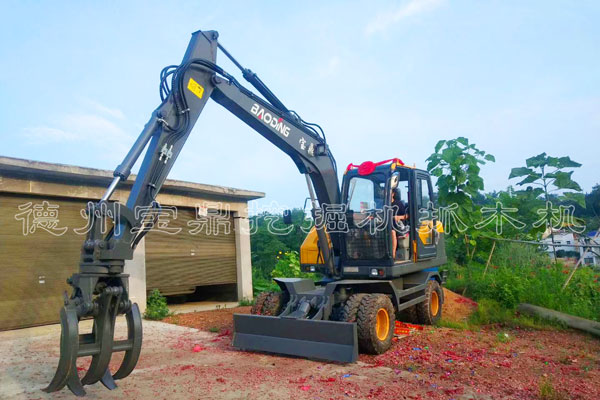 桂林全新挖掘机抓木机公司