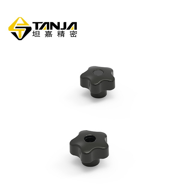 TANJA T60聚酰胺可调节旋钮 带螺纹通孔星形旋钮 厨具旋钮 手柄