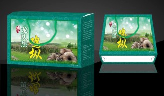鸡枞菌包装定做/松茸礼品盒制作/重庆彩箱印刷厂家