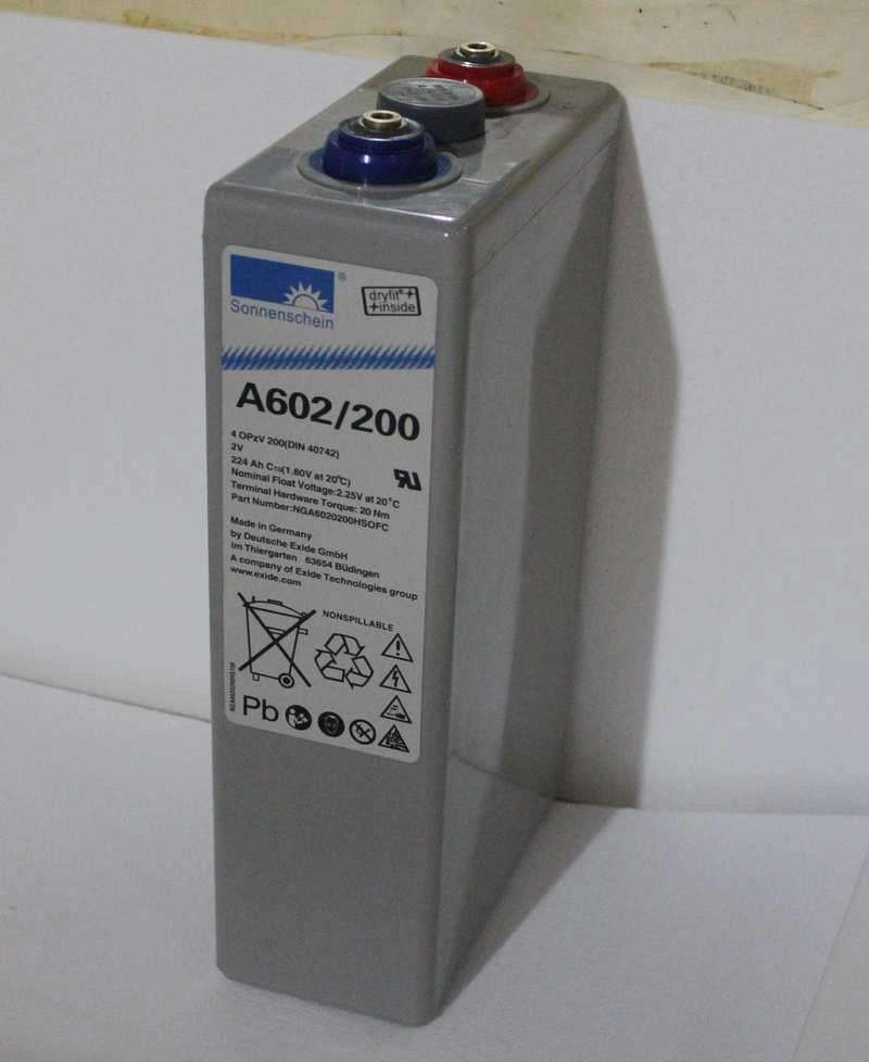 阳光A602/300/2V300AH蓄电池储能2V系列