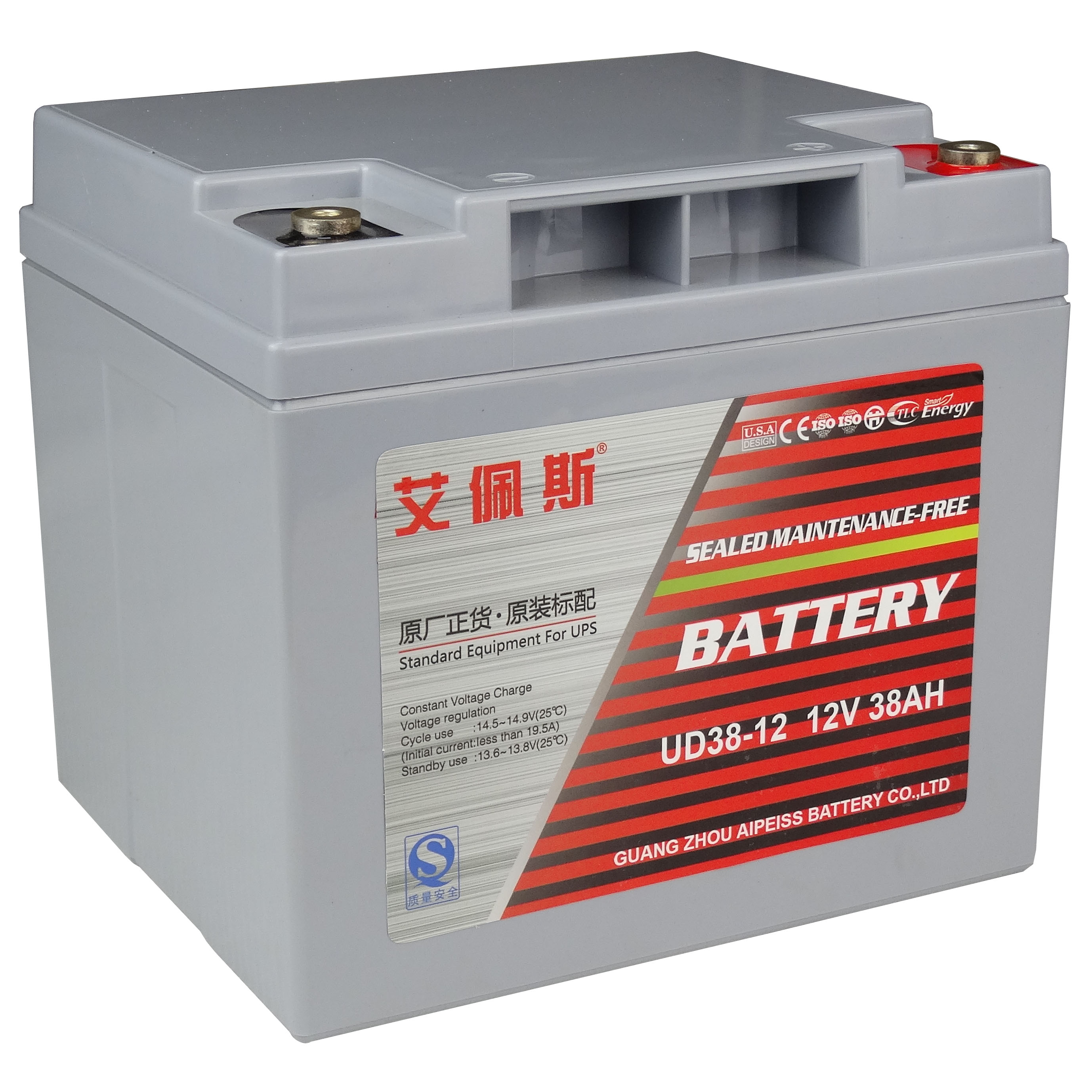 艾佩斯蓄电池UD38-12 艾佩斯蓄电池价格参数