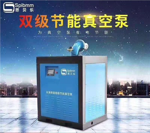 广东无油双级**级节能真空泵厂家直供 深圳市成杰机电设备供应