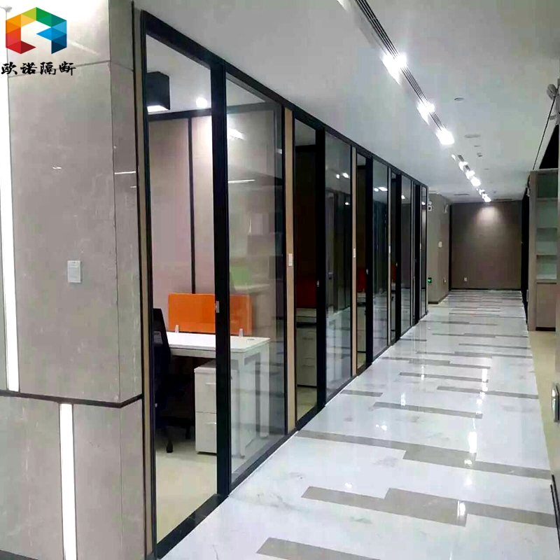 淮南办公室玻璃隔断墙工程材料要求设计方案及款式