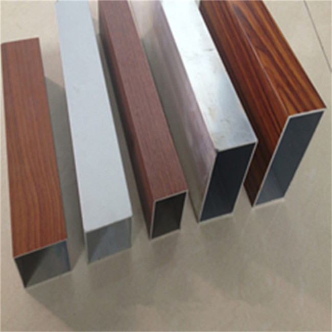 供应优质凹槽铝方通50x100u型铝方通装饰材料