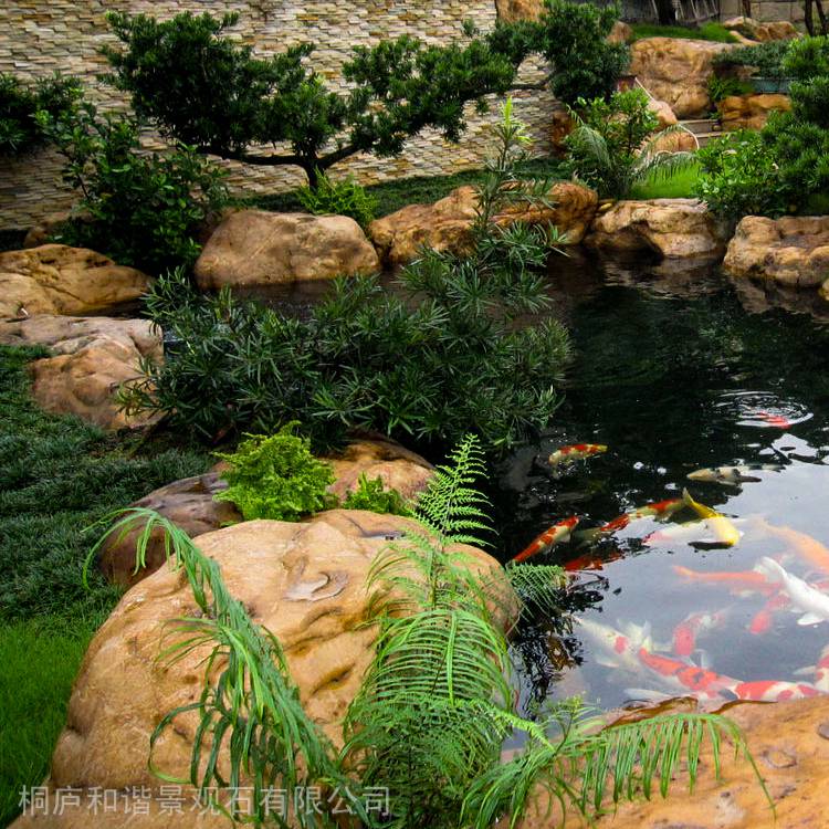 杭州精品黄蜡石 大型卵石奇石 驳岸石园林景观石造景石原石