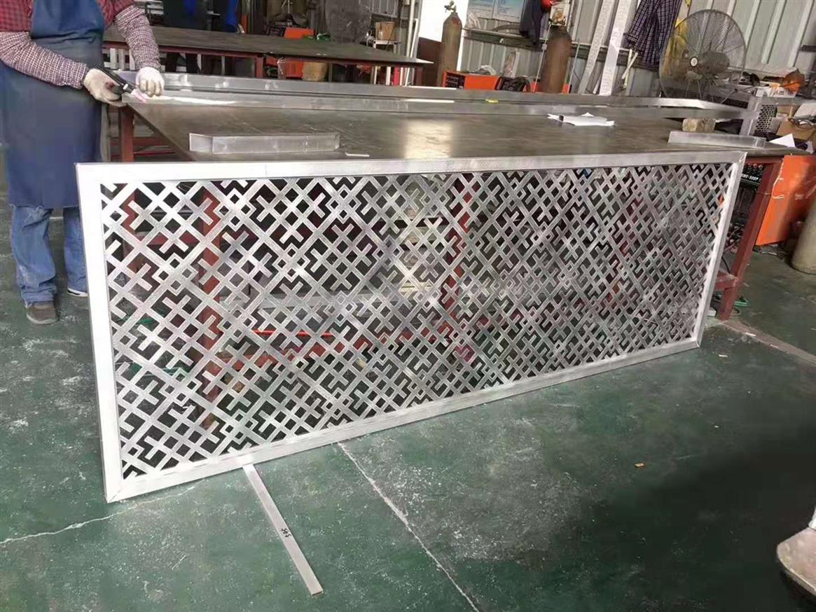 深圳铝窗花 空调罩
