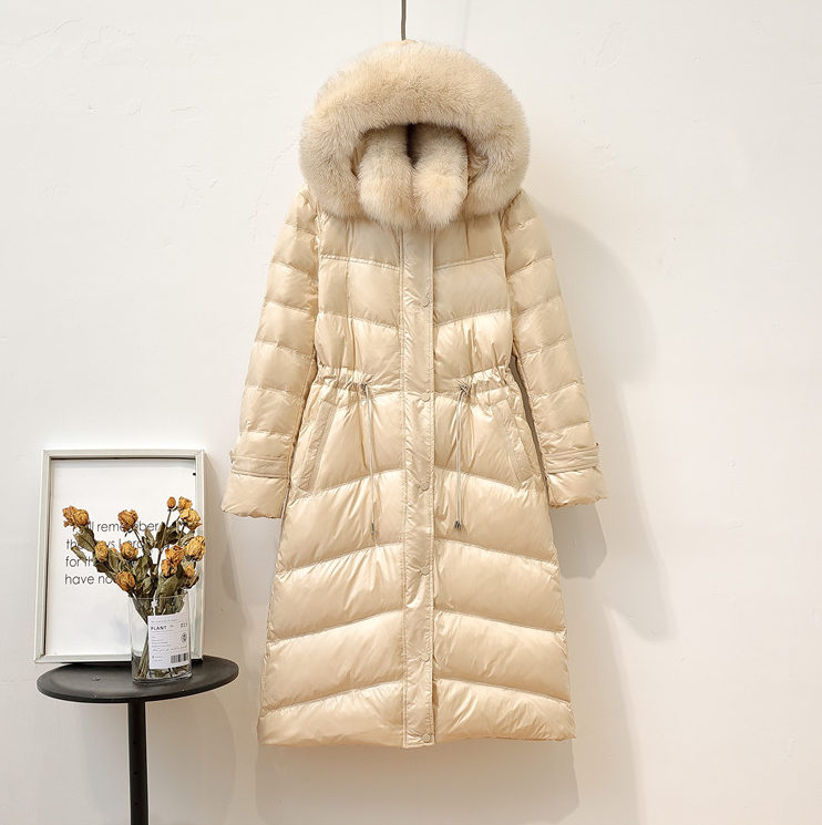 沙河服装批发市场 韩版风格 保暖外套秋冬 地素品牌折扣女装批发
