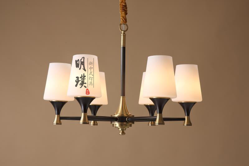 新中式灯具 现代中式吊灯