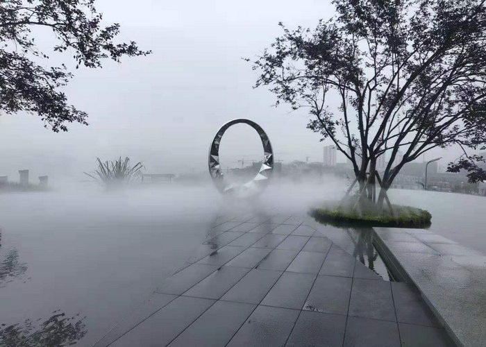 莱芜别墅区景观造雾电机