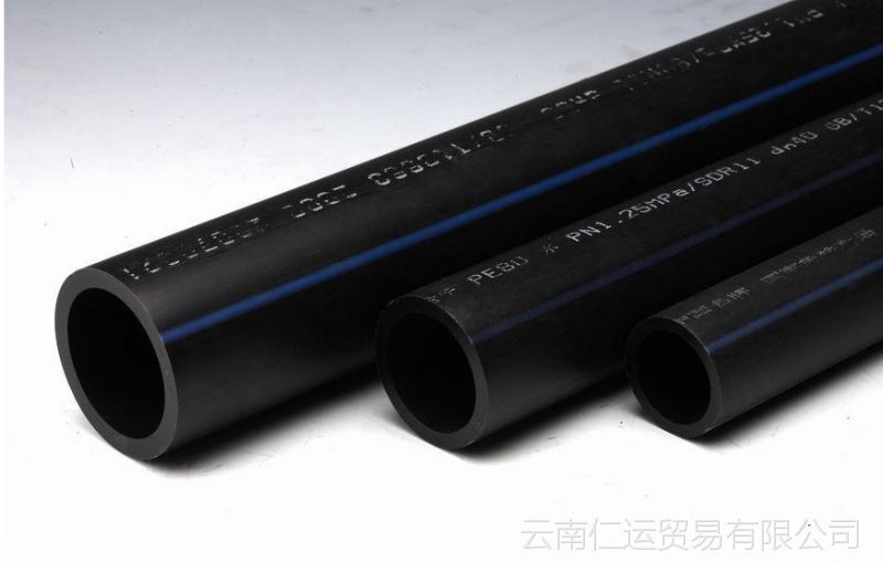云南省丽江市厂家PE塑胶管公称压力1.25MPA给水管63mmx4.7x6000