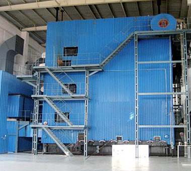 河南豫园锅炉15吨生物质锅炉SZL型组装水管锅炉