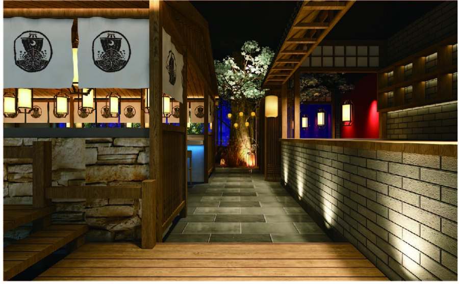 上海官方餐厅空间设计公司 上海七原空间设计供应