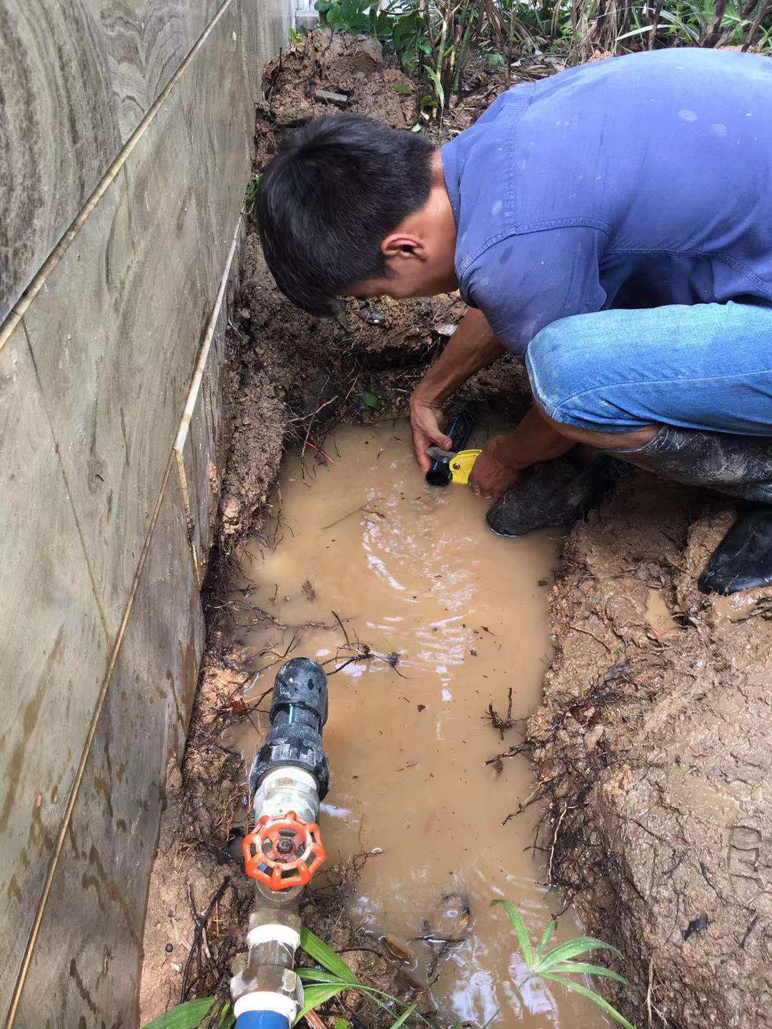惠阳自建房供水管网找漏点，惠州地下管道漏水检测维修